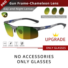 Load image into Gallery viewer, CLLOIO Photochromic Men&#39;s Polarized Driving Sunglasses