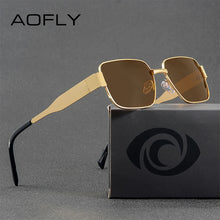 Load image into Gallery viewer, AOFLY Retro Vintage Women&#39;s Metal Sunglasses