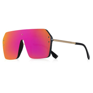 AOFLY Rimless Mirror Rectangular Women's Sunglasses