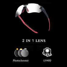 Load image into Gallery viewer, ROCKBROS Photochromic UV400 Cycling Sunglasses