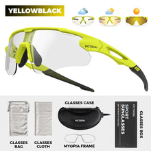 Load image into Gallery viewer, VICTGOAL Photochromic Unisex Cycling UV400 Sunglasses