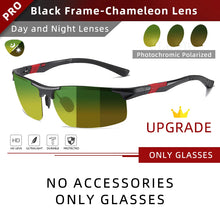 Load image into Gallery viewer, CLLOIO Photochromic Men&#39;s Polarized Driving Sunglasses