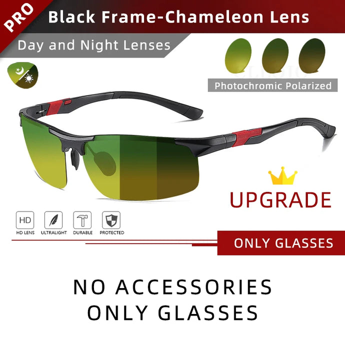 CLLOIO Photochromic Men's Polarized Driving Sunglasses