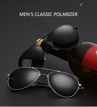 Load image into Gallery viewer, Men&#39;s Polarized Fashion Classic Pilot Sunglasses