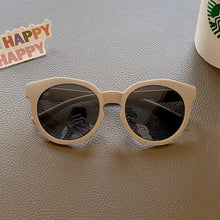 Load image into Gallery viewer, OPUYYM Kids Checker Panel Round UV400 Sunglasses