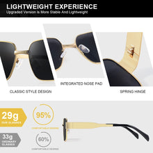 Load image into Gallery viewer, AOFLY Retro Vintage Women&#39;s Metal Sunglasses
