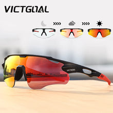 Load image into Gallery viewer, VICTGOAL Photochromic Unisex Cycling UV400 Sunglasses