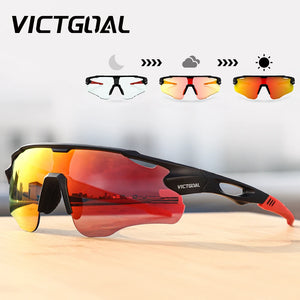 VICTGOAL Photochromic Unisex Cycling UV400 Sunglasses