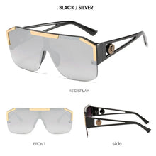 Load image into Gallery viewer, Luxury Oversized Square Women&#39;s Designer UV400 Sunglasses