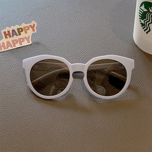 Load image into Gallery viewer, OPUYYM Kids Checker Panel Round UV400 Sunglasses