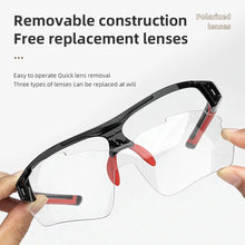 Load image into Gallery viewer, ROCKBROS 3 Lens Cycling Polarized Sunglasses
