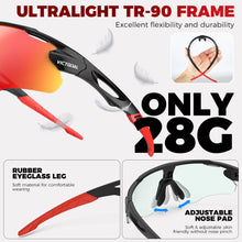 Load image into Gallery viewer, VICTGOAL Photochromic Unisex Cycling UV400 Sunglasses