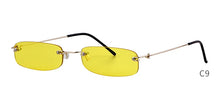Load image into Gallery viewer, SORVINO Small  Rimless Rectangle Women's Sunglasses