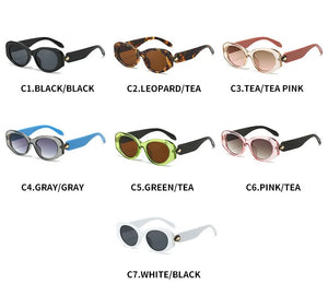 FENQIQI Vintage Metal Women's Sunglasses