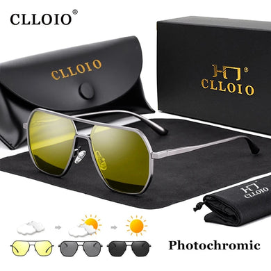 CLLOIO Anti-glare Day Night Unisex Driving Glasses