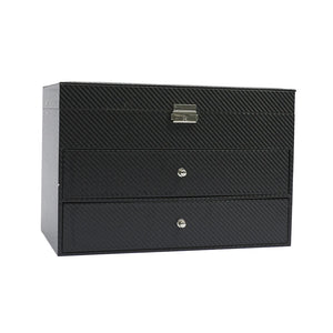 18-Grid Carbon Fiber  Sunglass Storage Case