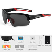 Load image into Gallery viewer, ROCKBROS 3 Lens Cycling Polarized Sunglasses