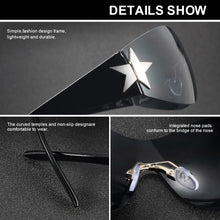 Load image into Gallery viewer, AOFLY Star  Women&#39;s Wrap Sunglasses