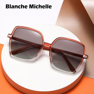Blanche Michelle Women's Polarized Square Sunglasses