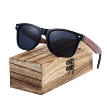 Load image into Gallery viewer, BARCUR Men&#39;s Wood Polarized Sunglasses