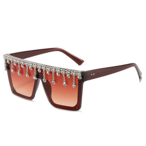 ICGUAA Women's Square Oversized Sunglasses - Sunglass Associates
