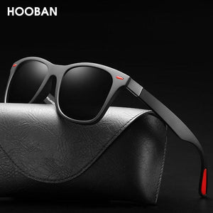 HOOBAN Classic Square Men's Sunglasses - Sunglass Associates