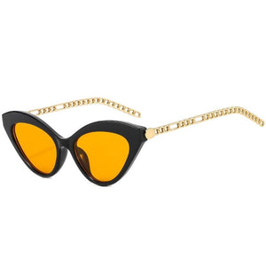 SHAUNA Retro Cat Eye Women's Sunglasses