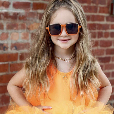 FENCHI Kids Square Fashion Sunglasses - Sunglass Associates