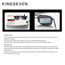 Load image into Gallery viewer, KINGSEVEN Classic Square Polarized Men&#39;s Sunglasses - Sunglass Associates