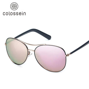 COLOSSEIN Women's Pilot Sunglasses
