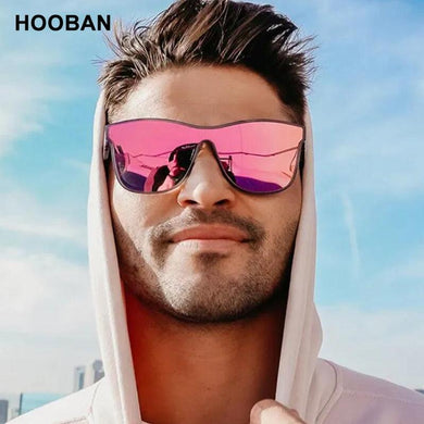 HOOBAN Square Polarized Men's Sunglasses - Sunglass Associates