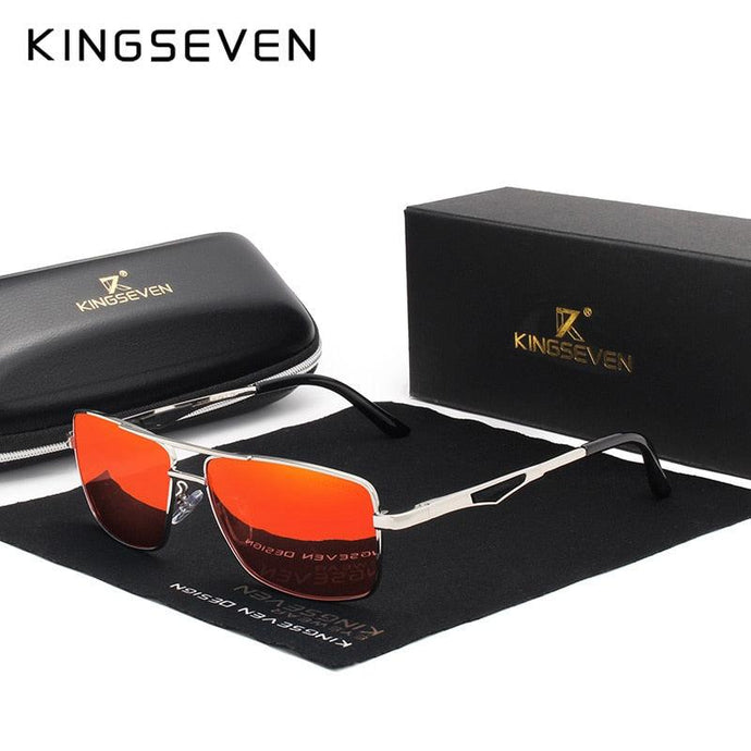 KINGSEVEN Classic Square Polarized Men's Sunglasses