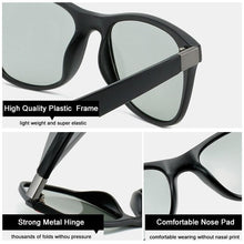 Load image into Gallery viewer, HOOBAN Classic Square Men&#39;s Sunglasses - Sunglass Associates