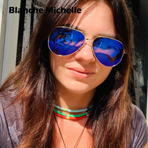 Blanche Michelle High Quality Pilot Women's Sunglasses - Sunglass Associates