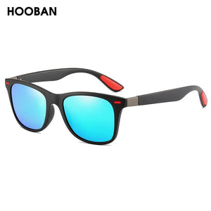 HOOBAN Classic Square Men's Sunglasses - Sunglass Associates