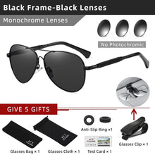 Load image into Gallery viewer, CLLOIO Titanium Alloy Men&#39;s Polarized Sunglasses - Sunglass Associates