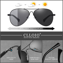 Load image into Gallery viewer, CLLOIO Titanium Alloy Men&#39;s Polarized Sunglasses