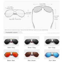 Load image into Gallery viewer, CLLOIO Men&#39;s Classic Aluminum Polarized Sunglasses - Sunglass Associates