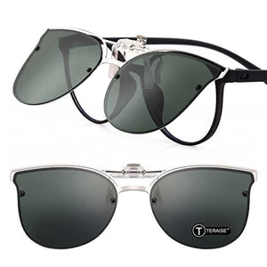 TERAISE Women’s Clip-on Vintage Sunglasses - Sunglass Associates