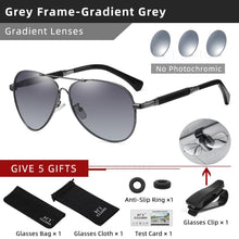 Load image into Gallery viewer, CLLOIO Titanium Alloy Men&#39;s Polarized Sunglasses - Sunglass Associates