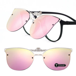 TERAISE Women’s Clip-on Vintage Sunglasses - Sunglass Associates