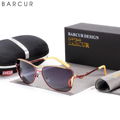 BARCUR Polarized Women's Oversized Sunglasses - Sunglass Associates