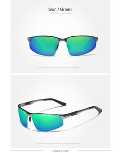 KINGSEVEN Driving Series Polarized Men's Aluminum Sunglasses - Sunglass Associates