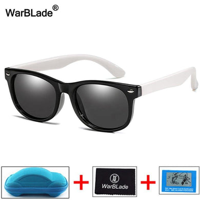 WarBlade Kids Sunglasses Polarized TR90 Silicone UV400 Safety Glasses - Sunglass Associates