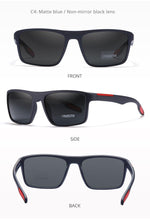 Load image into Gallery viewer, KDEAM Rectangular Ultra Light TR90 Men&#39;s Sunglasses - Sunglass Associates