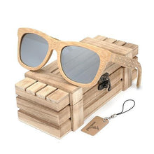 Load image into Gallery viewer, BOBO BIRD Brand Retro Men&#39;s Bamboo Sunglasses - Sunglass Associates