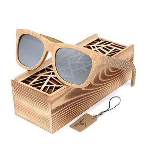 BOBO BIRD Brand Retro Men's Bamboo Sunglasses - Sunglass Associates