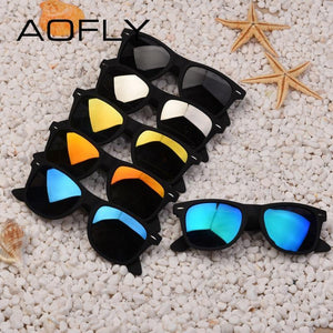 AOFLY Men's Square Fashion Sunglasses - Sunglass Associates