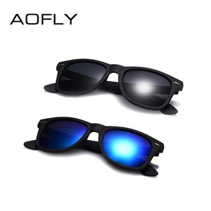 AOFLY Men's Square Fashion Sunglasses - Sunglass Associates