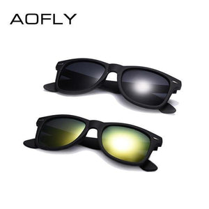 AOFLY Men's Square Fashion Sunglasses - Sunglass Associates